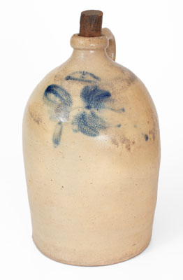 Rare T.H. WILLSON & CO / HARRISBURG, PA Stoneware Jug, circa 1852-55