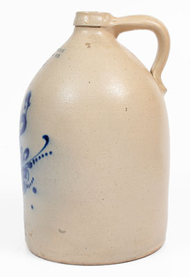 3 Gal. E. & L. P. NORTON / BENNINGTON, VT Stoneware Bird Jug