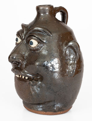 Lanier Meaders (Cleveland, GA) Face Jug, circa 1985