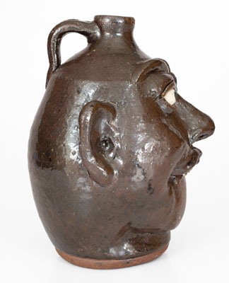 Lanier Meaders (Cleveland, GA) Face Jug, circa 1985