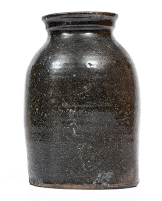 Very Rare Stoneware Jar by Greenville County, SC African-American Potter RICH WILLIAMS