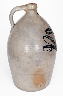 Fine Four-Gallon F. STETZENMEYER / ROCHESTER, N.Y. Stoneware Jug