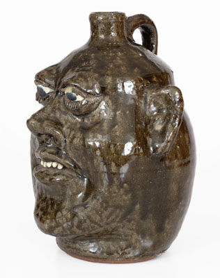 Lanier Meaders Face Jug, Georgia, circa 1985