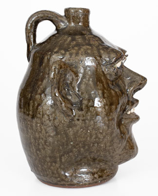 Lanier Meaders Face Jug, Georgia, circa 1985