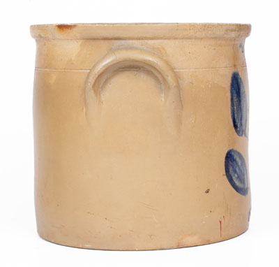 Three-Gallon M WOODRUFF / CORTLAND, New York Stoneware Crock