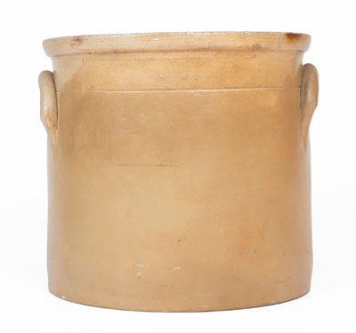 Three-Gallon M WOODRUFF / CORTLAND, New York Stoneware Crock