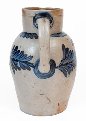 Fine Three-Gallon Baltimore Stoneware Pitcher, circa 1830