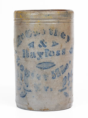 McCarthey & Bayless, Maysville, Kentucky Stoneware Canning Jar