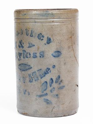 McCarthey & Bayless, Maysville, Kentucky Stoneware Canning Jar