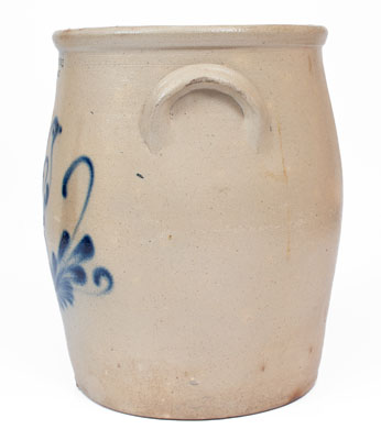 Three-Gallon WEST TROY, NY POTTERY Stoneware Bird Jar