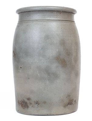 Two-Gallon HAMILTON & JONES / GREENSBORO, PA Cobalt-Decorated Stoneware Jar