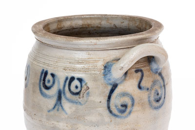 Rare 18th Century Stoneware Jar attrib. Abraham Mead, Greenwich, Connecticut