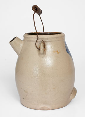 E.W. FARRINGTON & Co / ELMIRA, N.Y. Six-Quart Stoneware Batter Pail, 1887-1893