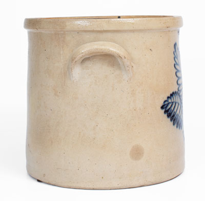 Four-Gallon JOHN BURGER / ROCHESTER, New York Stoneware Crock, circa 1860