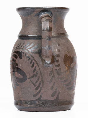 Small-Sized Tanware Pitcher, Greensboro or New Geneva, PA origin, circa 1885