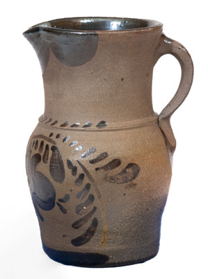 Tanware Pitcher, Greensboro or New Geneva, PA origin, circa 1885