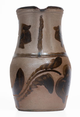 Large-Sized Tanware Pitcher, Greensboro or New Geneva, PA origin, c1885