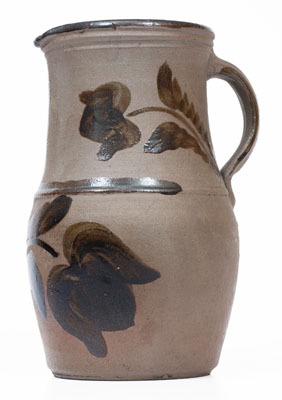 Large-Sized Tanware Pitcher, Greensboro or New Geneva, PA origin, c1885