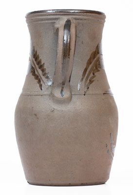 Large-Sized Tanware Pitcher, Greensboro or New Geneva, PA origin, c1885