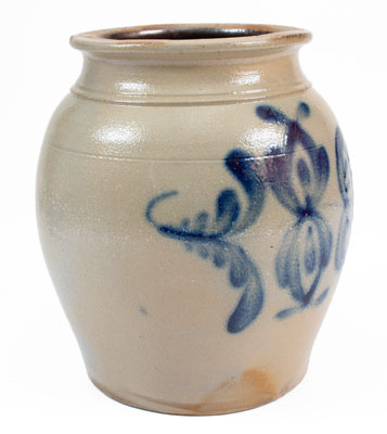 One-and-a-Half-Gallon Stoneware Jar attrib. R.W. Russell, Beaver, Pennsylvania