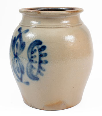 One-and-a-Half-Gallon Stoneware Jar attrib. R.W. Russell, Beaver, Pennsylvania