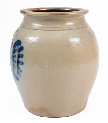 One-and-a-Half-Gallon Stoneware Jar attrib. R.W. Russell, Beaver, Pennsylvania