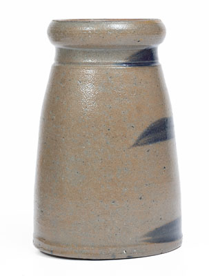 Western Pennsylvania Stoneware Striped Canning Jar, circa 1880