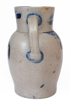 One-and-a-Half-Gallon Baltimore, Maryland Stoneware Pitcher, circa 1840