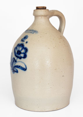 Two-Gallon JOHN BURGER / ROCHESTER, New York Stoneware Jug, c1860