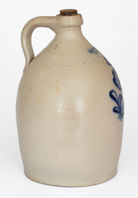 Two-Gallon JOHN BURGER / ROCHESTER, New York Stoneware Jug, c1860