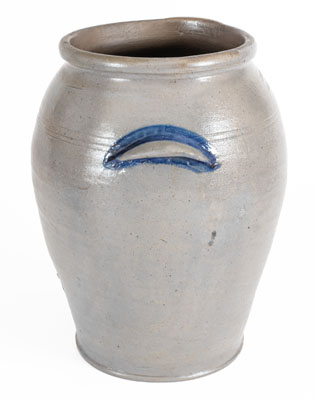 Extremely Rare J. MILLER / ALEX (James Miller, Alexandria, VA) Stoneware Jar, 1820 s