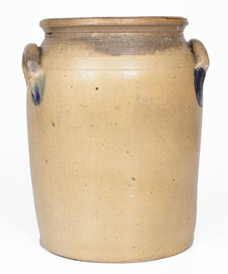 Rare WILLSON S & YOUNG / HARRISBURG, PA Stoneware Jar, circa 1855