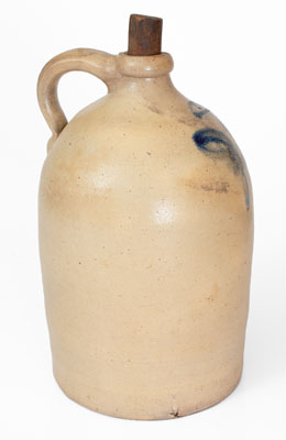 Rare T.H. WILLSON & CO / HARRISBURG, PA Stoneware Jug, circa 1852-55