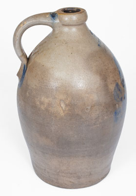 J.W. COWDEN / HARRISBURG, PA Stoneware Jug, circa 1861-65