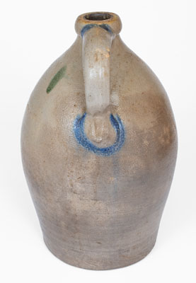 J.W. COWDEN / HARRISBURG, PA Stoneware Jug, circa 1861-65