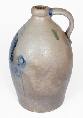 J.W. COWDEN / HARRISBURG, PA Stoneware Jug, circa 1861-65