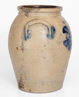 One-Gallon HARRISBURG, PA Stoneware Jar, attrib. John Young Pottery, circa 1856-58