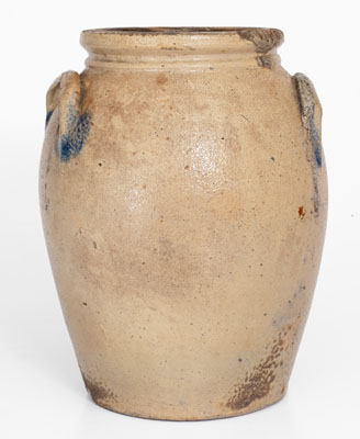 One-Gallon HARRISBURG, PA Stoneware Jar, attrib. John Young Pottery, circa 1856-58