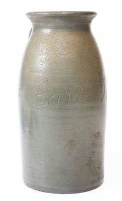 Barrs Potter Killn(sic), Jacob C. Barr, Putnam County, Tennessee, Stoneware Jar