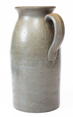 Extremely Rare Putnam County, Tennessee Stoneware Jar: 