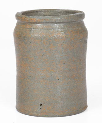 Scarce Small-Sized JOHN BELL (Waynesboro PA) Stoneware Jar, c1840-80