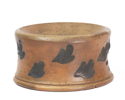 COWDEN & WILCOX / HARRISBURG, PA Stoneware Spittoon, circa 1865