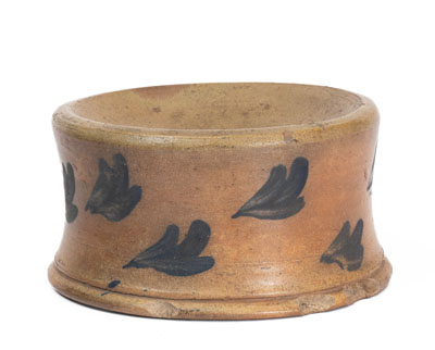 COWDEN & WILCOX / HARRISBURG, PA Stoneware Spittoon, circa 1865