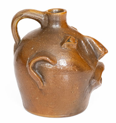 Stoneware Face Jug attrib. Brown Pottery, Arden, NC, second quarter 20th century