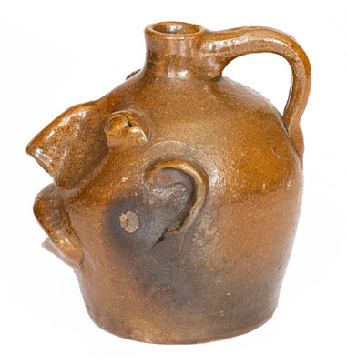 Stoneware Face Jug attrib. Brown Pottery, Arden, NC, second quarter 20th century