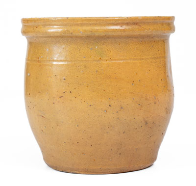 JOHN BELL (Waynesboro, Pennsylvania) Glazed Redware Jar