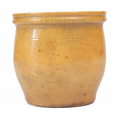 JOHN BELL (Waynesboro, Pennsylvania) Glazed Redware Jar