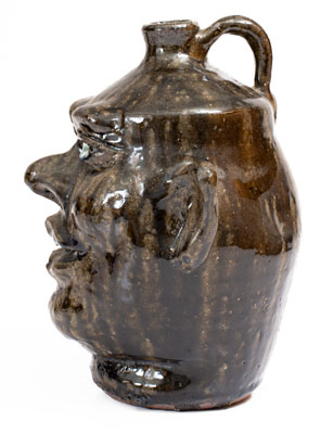 Lanier Meaders Pottery Face Jug, Cleveland, Georgia, circa 1985