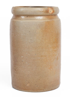 Stoneware Jar, MANUFACTURED / FOR / FREDERICKSBURG, VA, Ohio origin