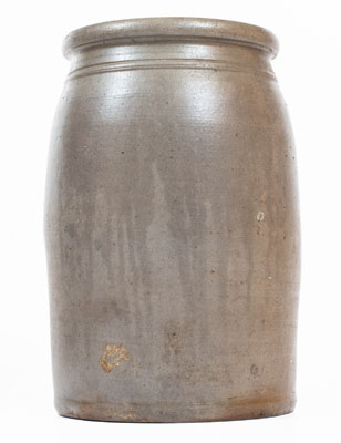 Two-Gallon A. CONRAD / NEW GENEVA, PA Stoneware Jar, circa 1875